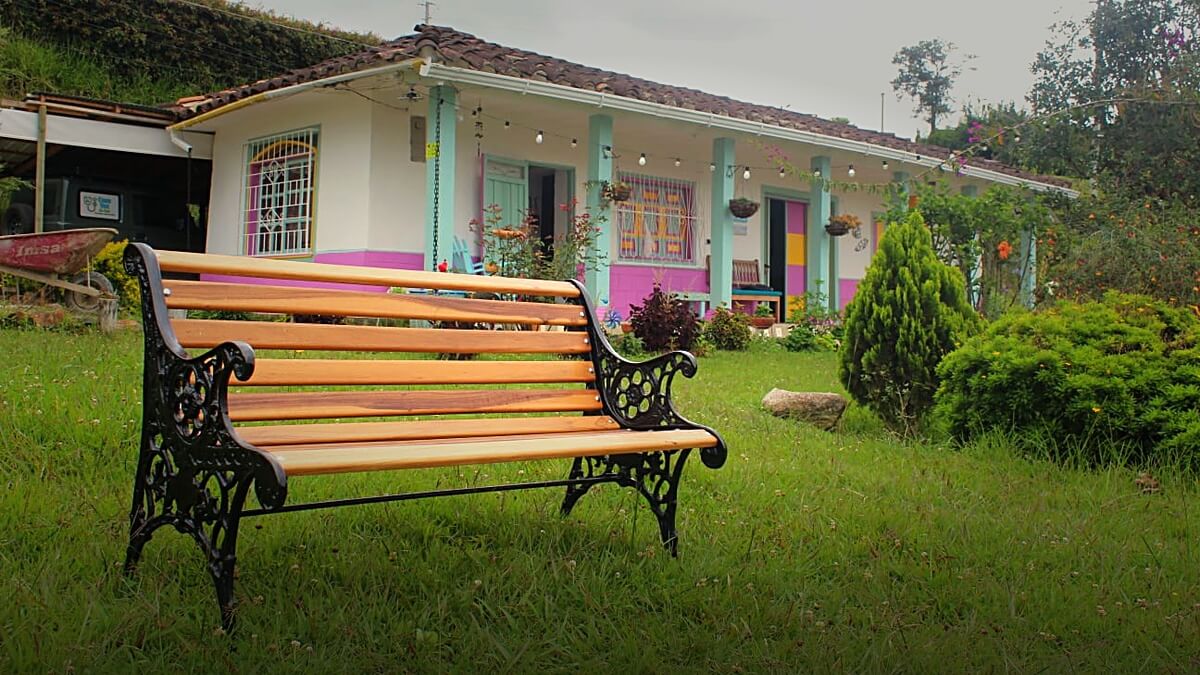 Banca de Jardín Aluminios Soto