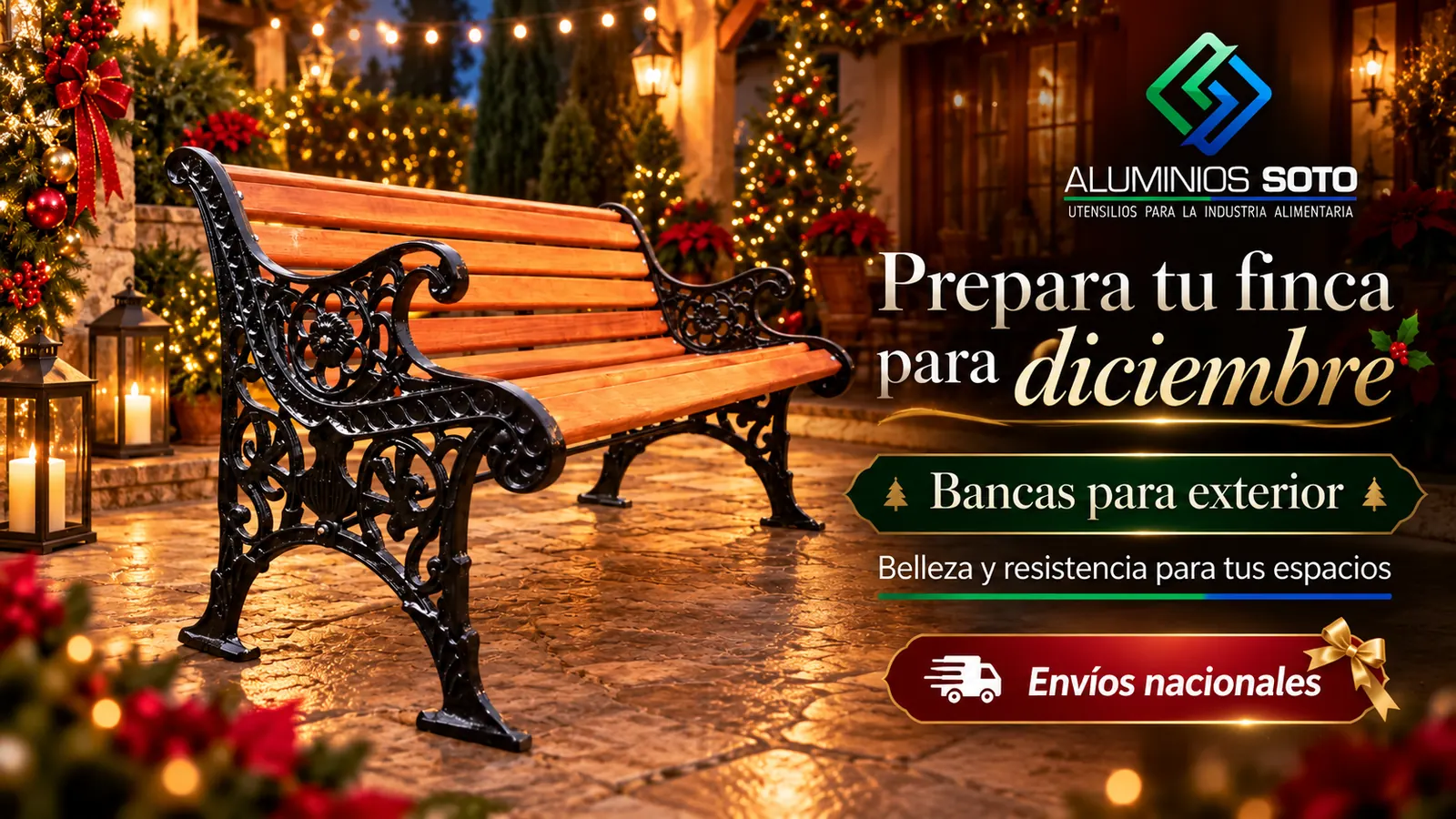 Campaña decembrina Aluminios Soto 2
